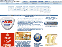 Tablet Screenshot of flexcenter.com